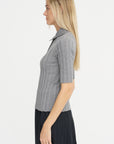 Sugarman Knit Polo, Gris