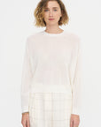 Waffle-Knit Sweater, Birch