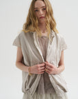 Short Sleeveless Shirt Tc