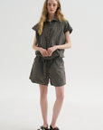 Short Sleeveless Shirt Tc