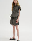 Short Sleeveless Shirt Tc