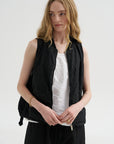 Sleeveless Bomber Cc, Black