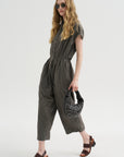 Collar Jumpsuit Tc, Anthracite