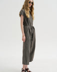 Collar Jumpsuit Tc, Anthracite