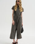 Collar Jumpsuit Tc, Anthracite