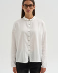 Short Collar Shirt, Milk