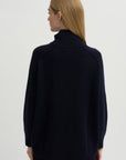 Mockneck Sweater, Deep Night