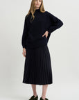 Mockneck Sweater, Deep Night