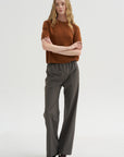 Short Sleeve Sweater, Cinnamon Tea