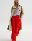 Cable Knit Sweater, Lilac Fume