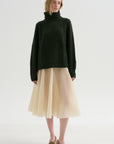 Turtleneck Sweater, Cedar