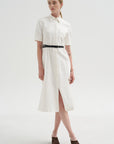 Kieran Dress, Optic White