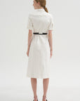 Kieran Dress, Optic White