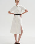 Kieran Dress, Optic White
