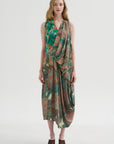 Sleeveless Dress, Print Panel JJJ
