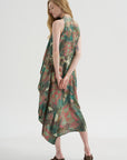 Sleeveless Dress, Print Panel JJJ