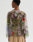 Chiffon Silksweater, Print R