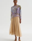 Chiffon Silksweater, Print R