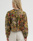 Short Sweater, Print D