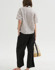 Spa Pleat Pant, Black