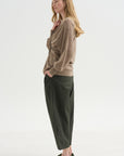 Spa Pleat Pant, Rosin