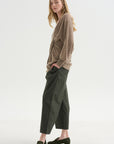 Spa Pleat Pant, Rosin