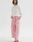 Everyday Pull On Pant, Pink Taffy Stripe