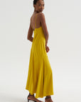 Kasimira - Bias Slip Dress, Goldenrod