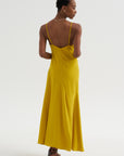 Kasimira - Bias Slip Dress, Goldenrod