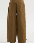 Juna - Mid-Rise Relaxed Cargo Pant, Tobacco