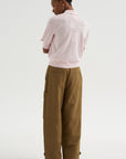Juna - Mid-Rise Relaxed Cargo Pant, Tobacco