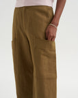 Juna - Mid-Rise Relaxed Cargo Pant, Tobacco