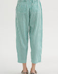 Everyday Pull-on Pant, Yarn Dye Stripe Green