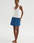 Mar - Stripe Short, Blue Pond