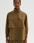 Selva - Long Jacket, Tobacco