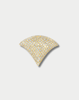 Apse Pave Slider Pendant, Yellow Gold