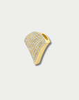 Apse Pave Slider Pendant, Yellow Gold