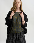 Printed Shirt, Dark Teal