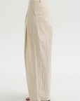 Tech Poplin Trousers, Cappucino