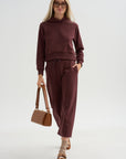 Morris Hoodie With Snaps, Oxblood