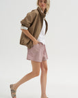 Laight - Shorts, Rose Stripe