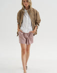 Laight - Shorts, Rose Stripe