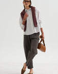 Baltic Barrel Leg Sweatpants, Granite