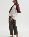 Baltic Barrel Leg Sweatpants, Granite