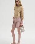 Kent - Crew Neck with Snaps, Khaki