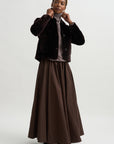 Emy - Merino Velvet, Coffee Bean