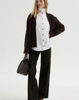 Karina - Stretch Suede, Iron