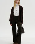 Karina - Stretch Suede, Iron