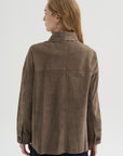 Kaylee - Lamb Suede, Soil