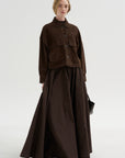 Miri - Lamb Suede, Mud Brown